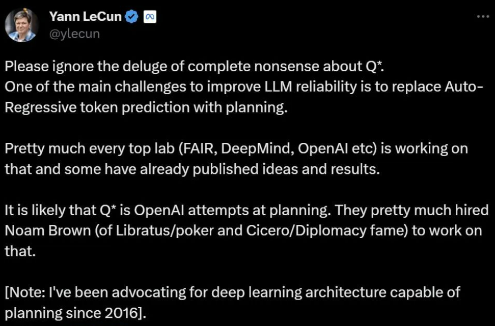 Award winner Yann LeCun Q*