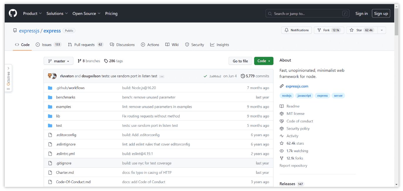 2024's Most Popular Node.js Frameworks