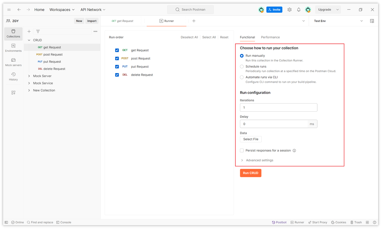 send requests in a loop in Postman