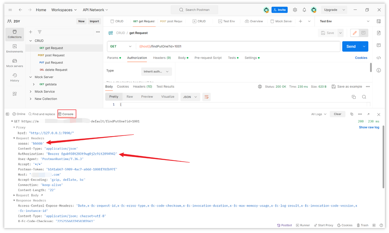 set global request header information in Postman