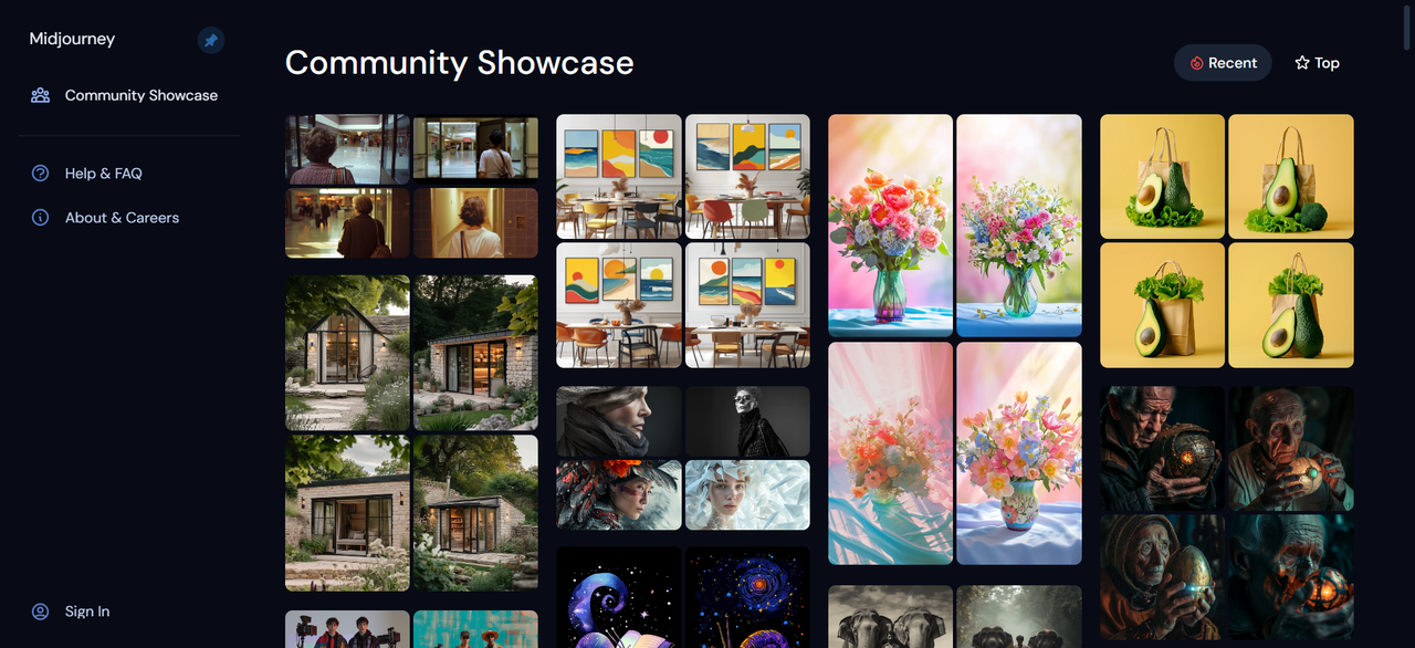 Midjourney AI Drawing Tool Websites