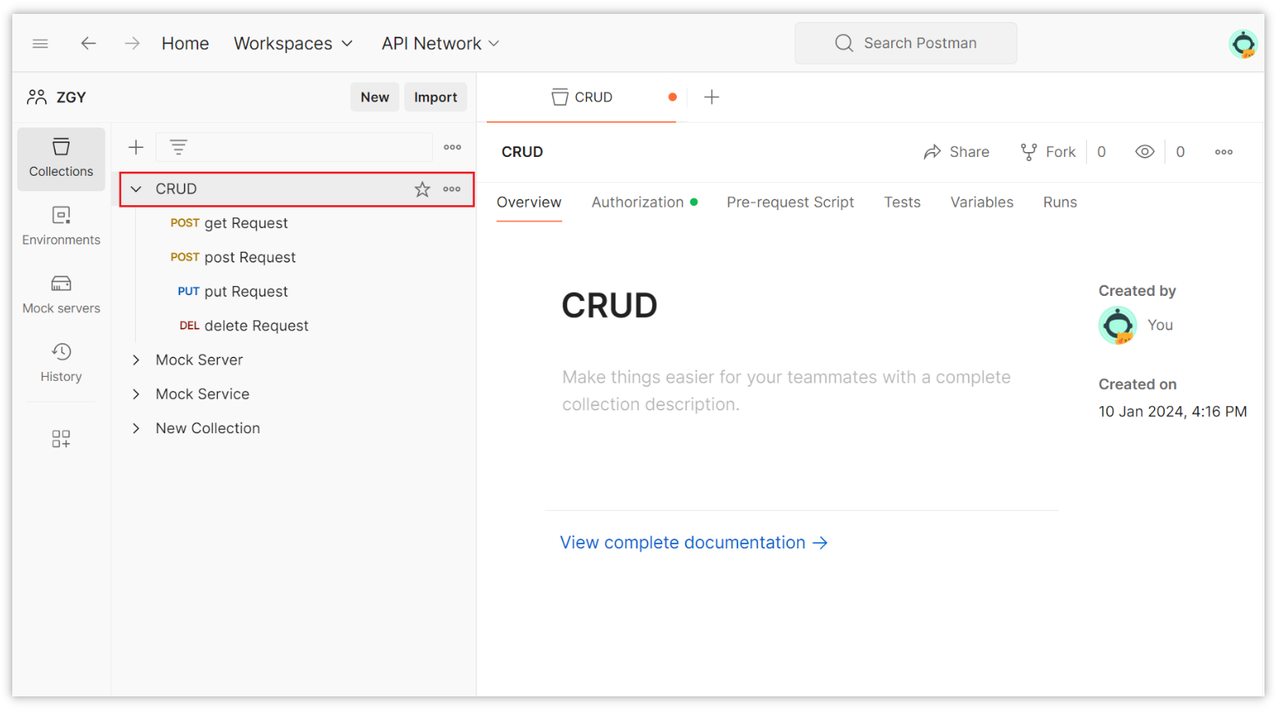 set global request header information in Postman