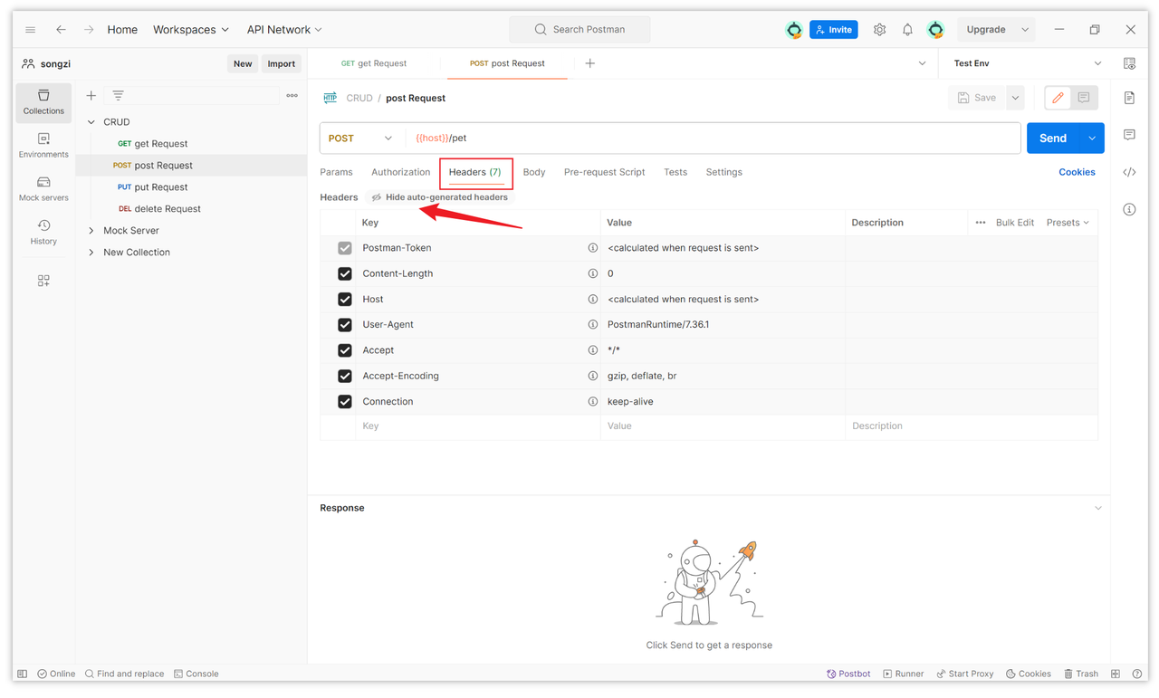 add Cookie in Postman