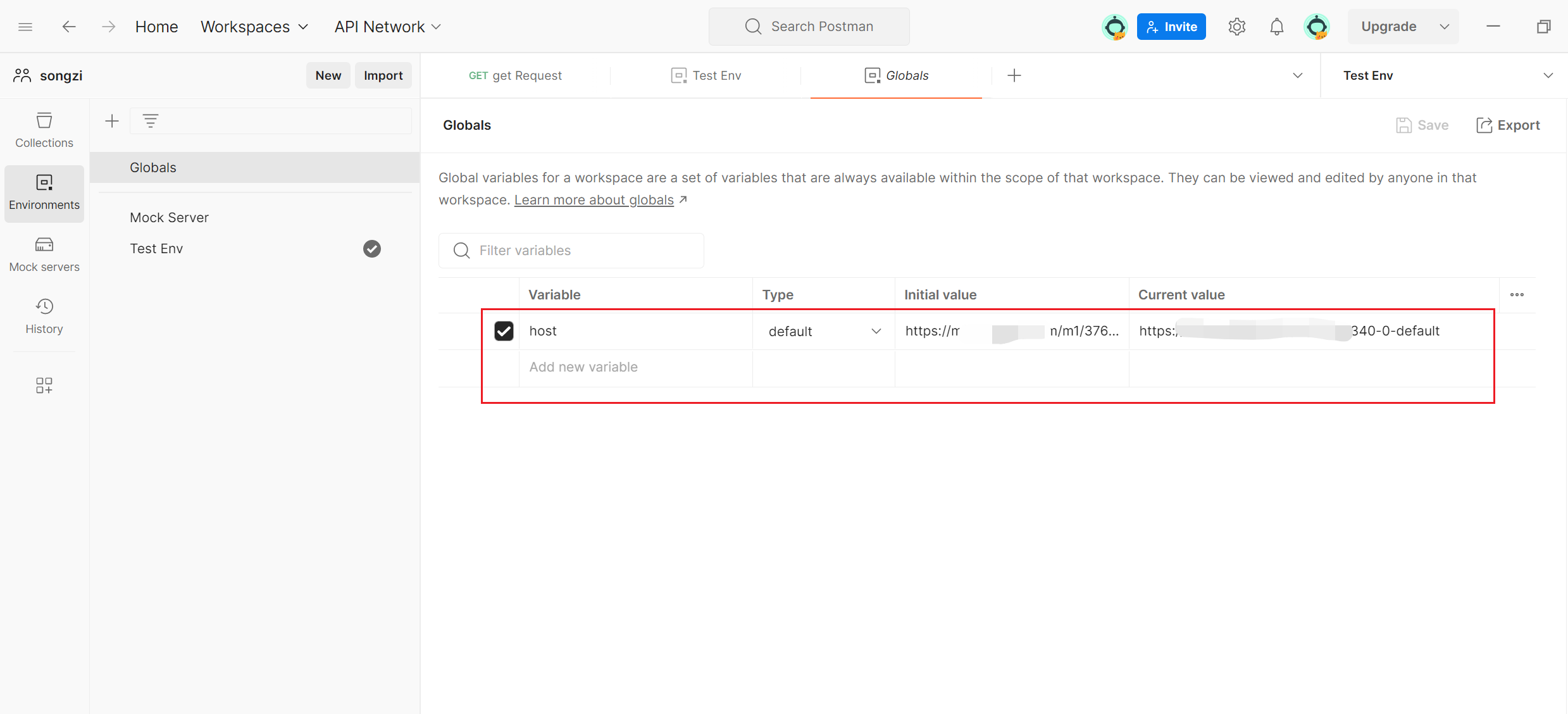 How to configure hosts in Postman