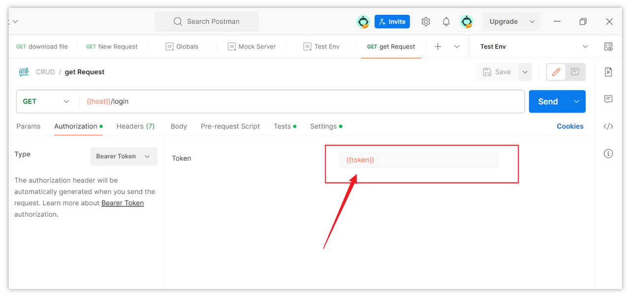 Get Bearer Token in Postman