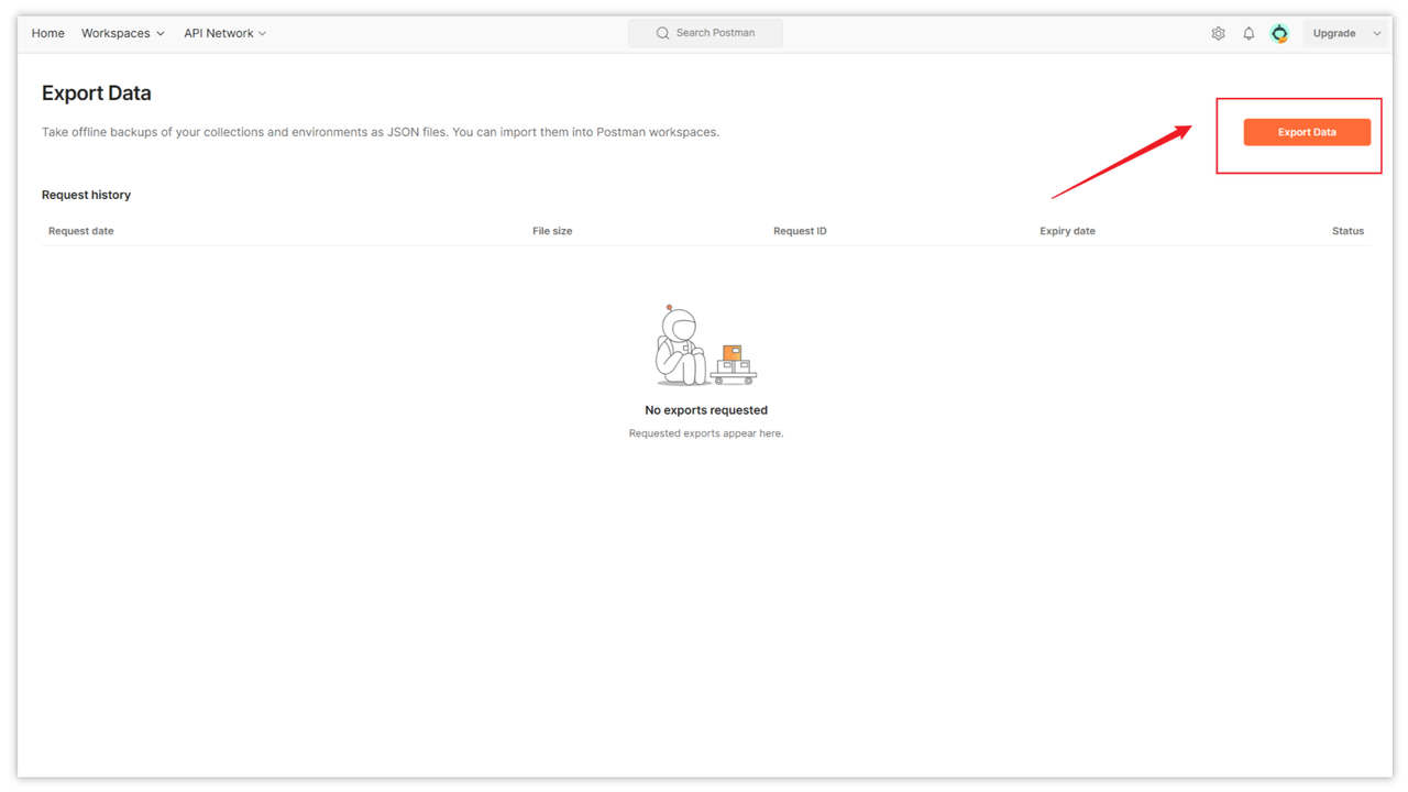 Exporting All Collections in postman