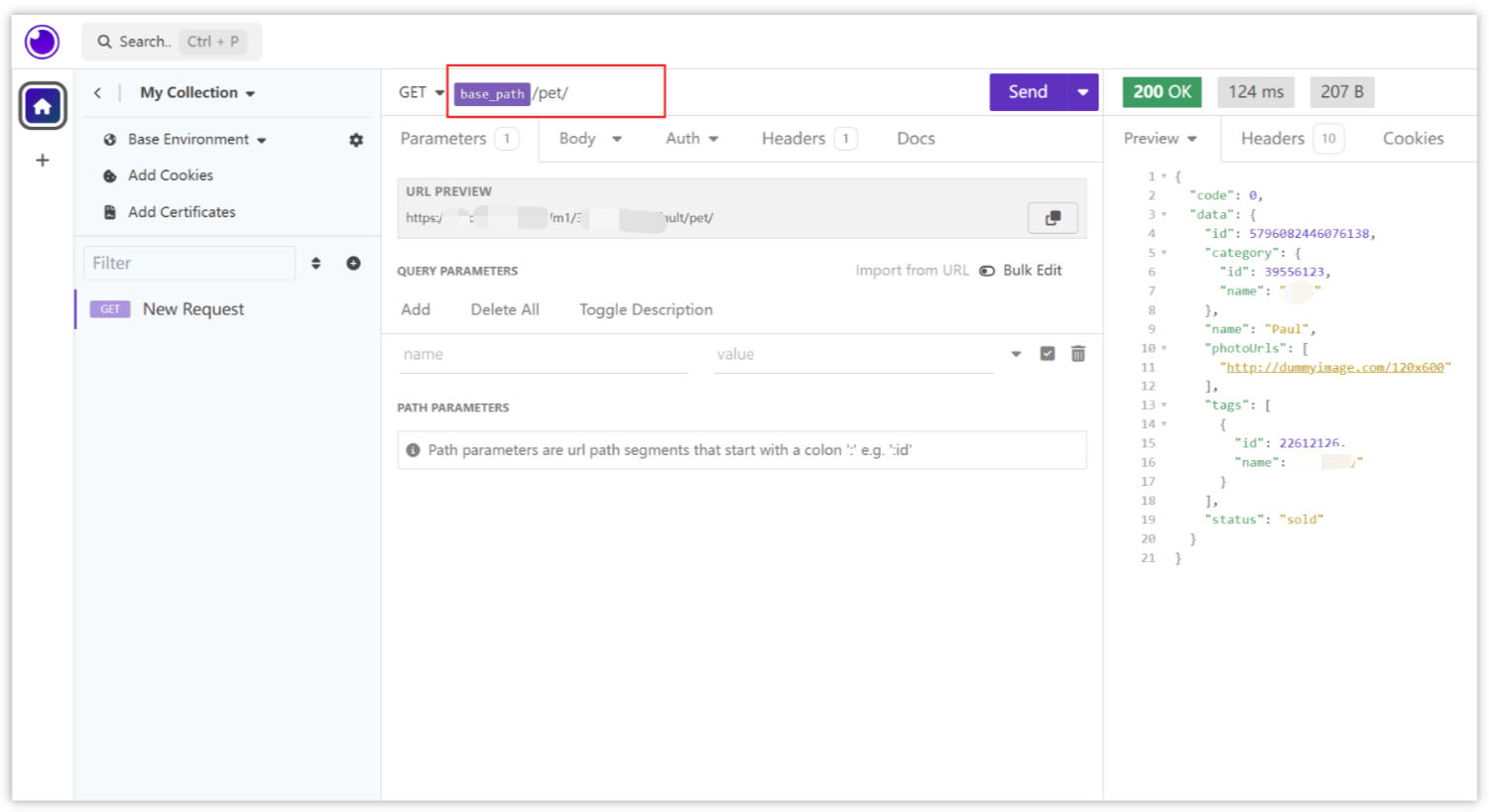 Use Environment Variables in Requests in Insomnia