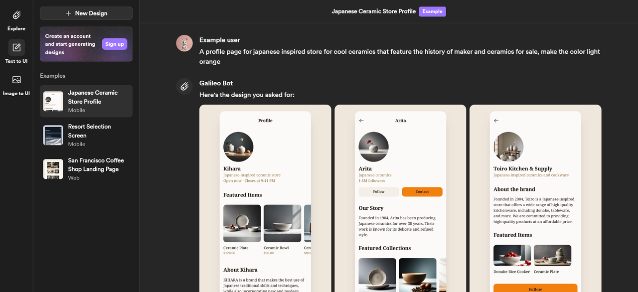 AI UI/UX Design Tools