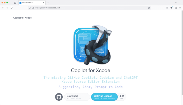 AI Programming Tools CopilotForXcode