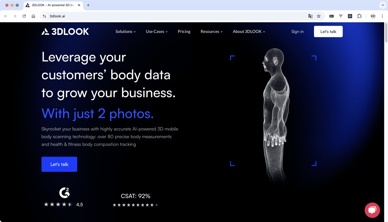 AI Clothes Changer Tool 3DLook