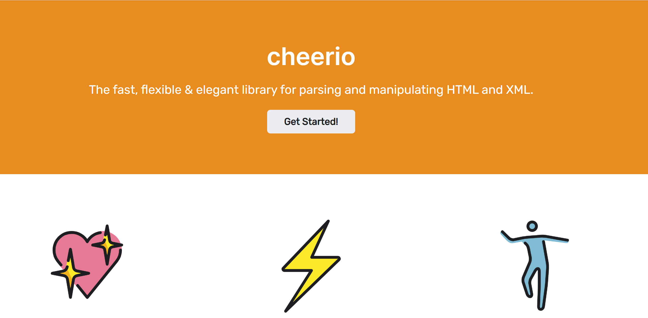 Parse HTML in Node.js